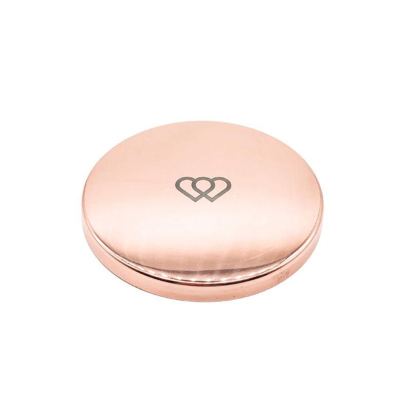 Total Luxury Engraved Rose Gold Tone Large Candle Lid image