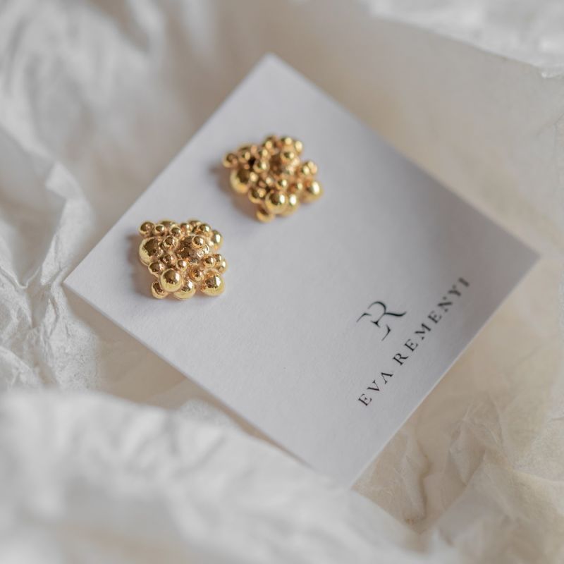 CéLeste Deux Small Earrings 14 Ct Gold image