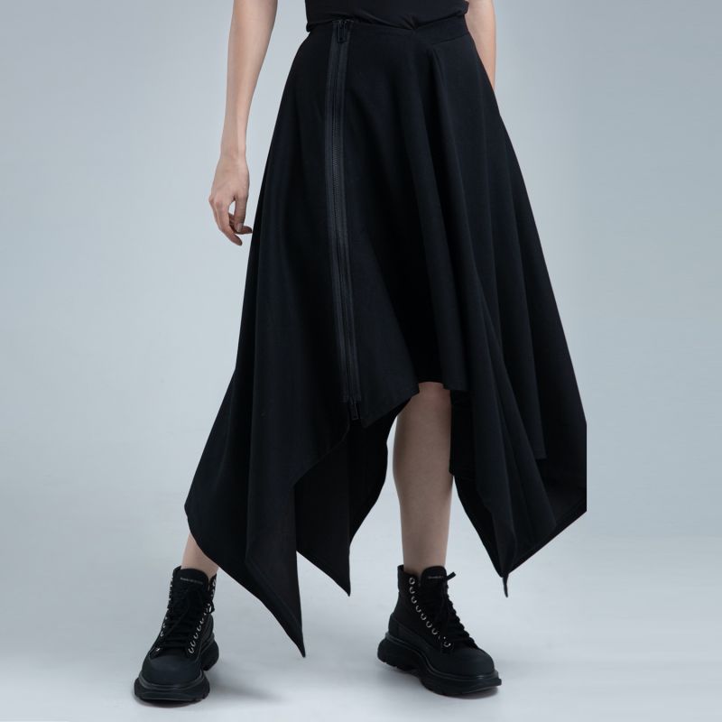 Multiwear Black Skirt Cape image