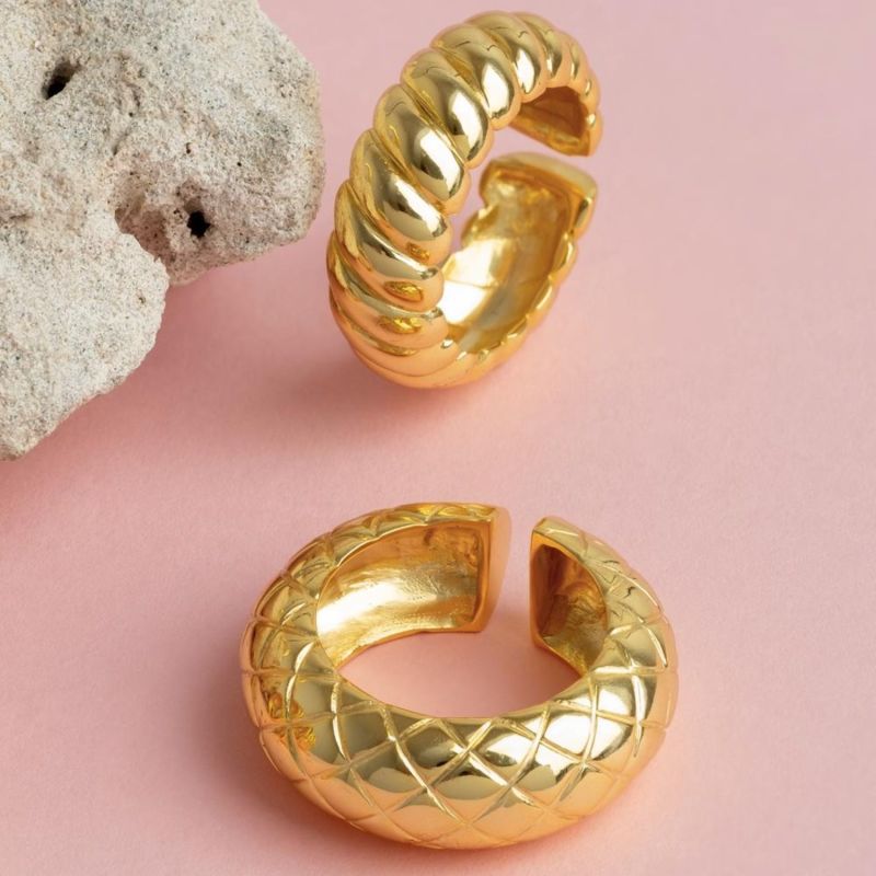 Goldplated Twiggy Ring image