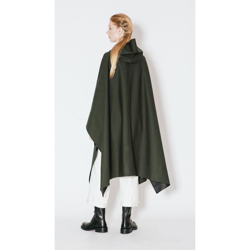 The Poet - Solid Olive - Weatherproof - Cape image