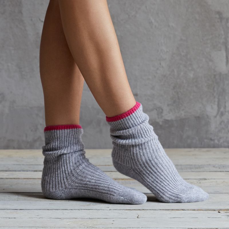 Cashmere Grey Bed Socks image