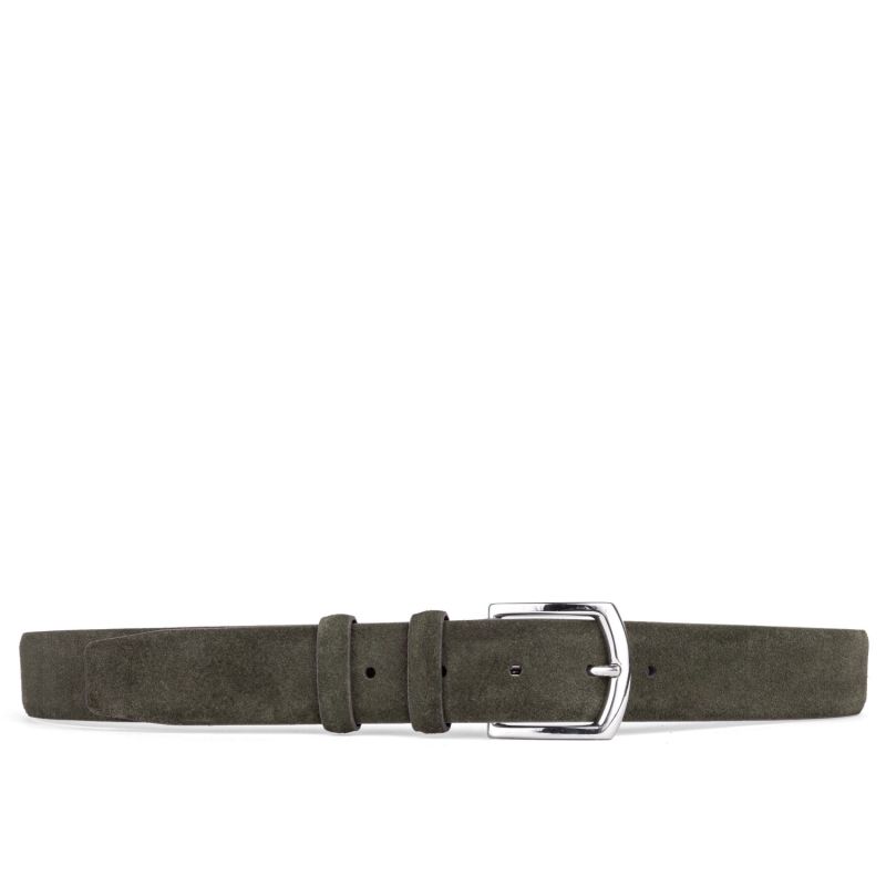 Handmade Leather Belt Green Giuseppe image