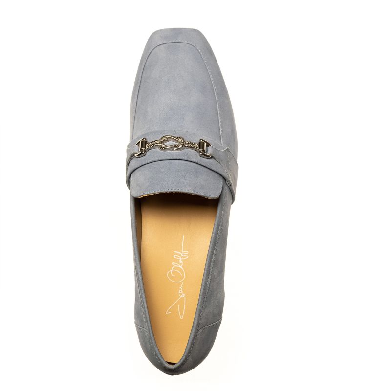 Adonis Blue Nubuck Leather Loafer image