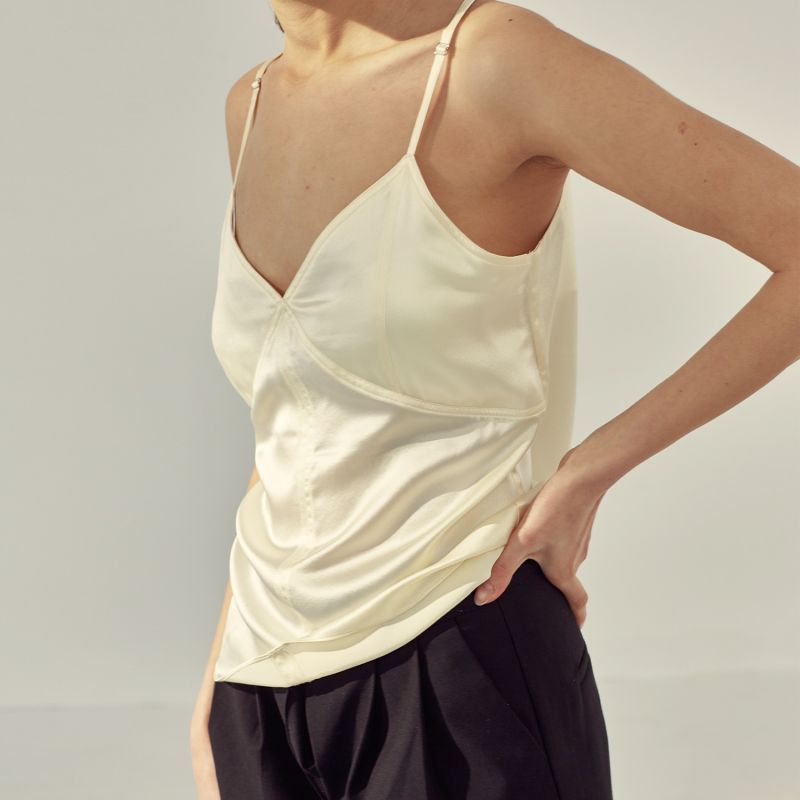 No Bra - Silk Slip Top | NOT JUST PAJAMA | Wolf &