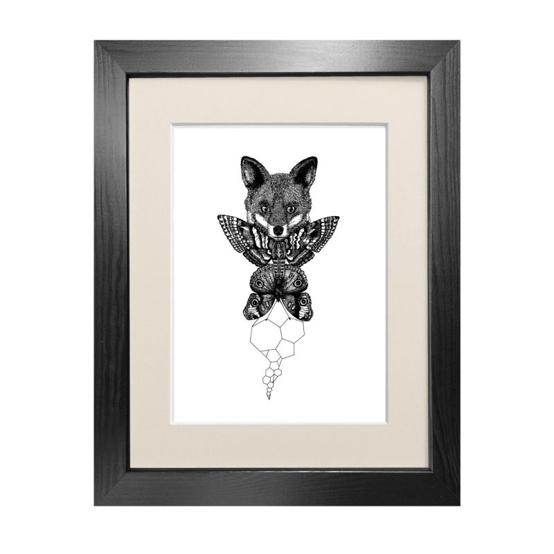 'The Fox' Fine Art Print A5 image