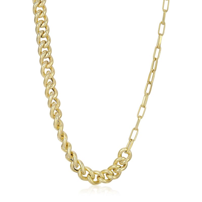 Multi-Chain Necklace gold image