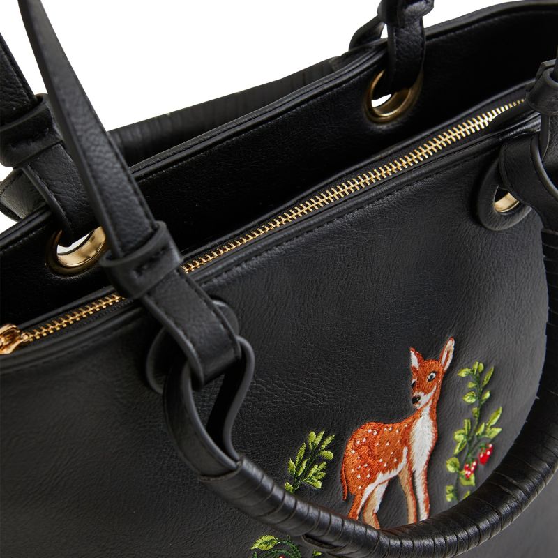 Fable Fawn Embroidered Tote | Fable England | Wolf & Badger