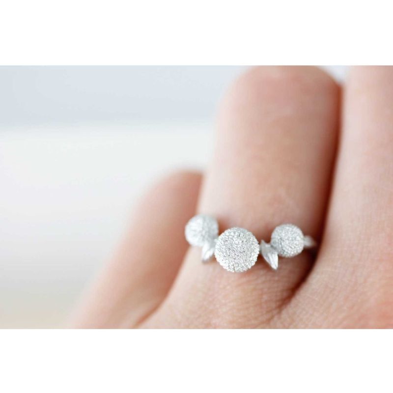 Dahlia Ring – Silver image