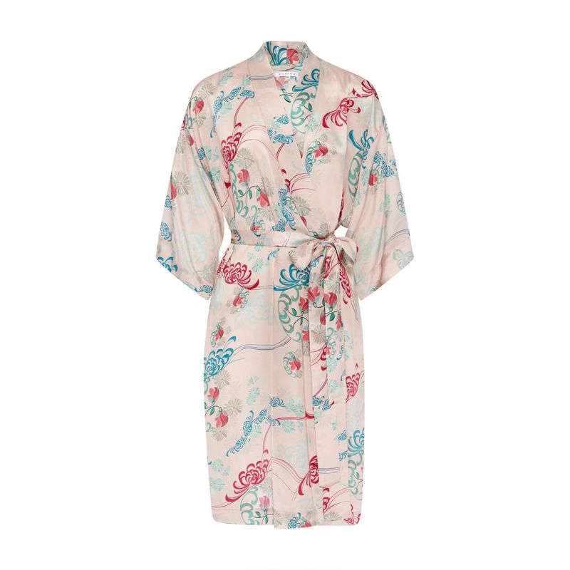 Amelie Silk Kimono Robe image