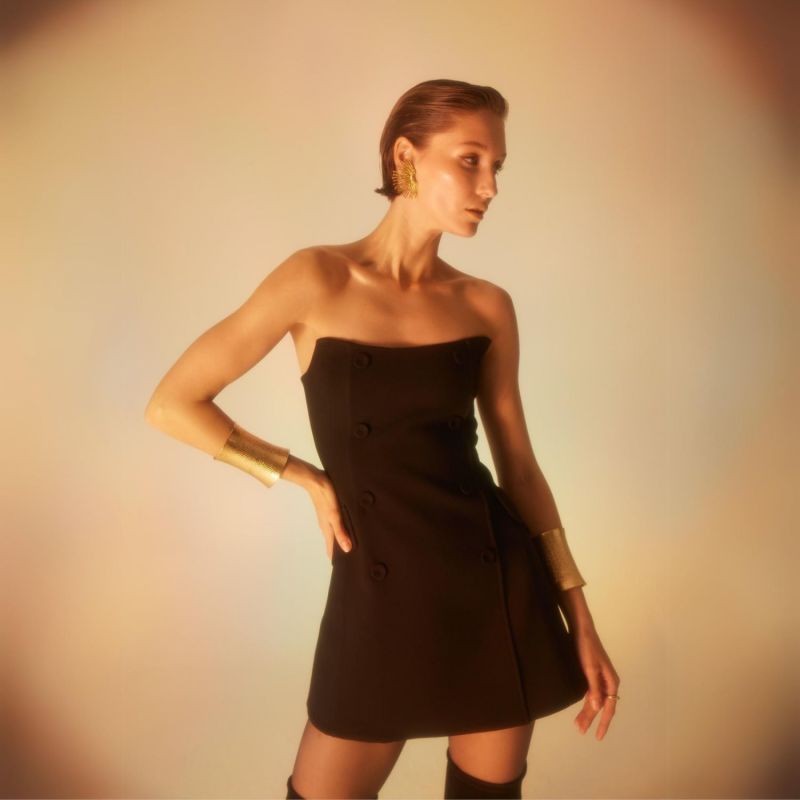 Obsidian - Black Mini Dress image