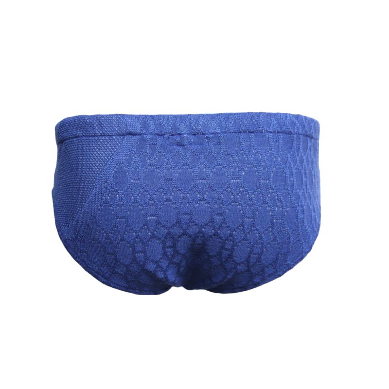 Oceanus Engraving Swim Brief - Blue image