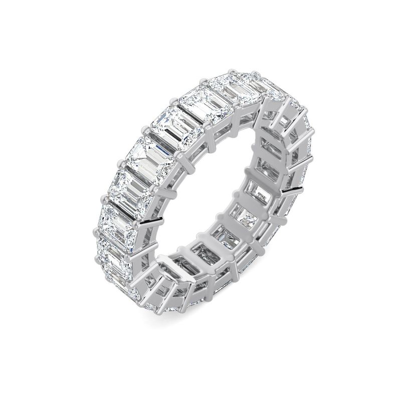 Radiant Diamond Eternity Band Ring image