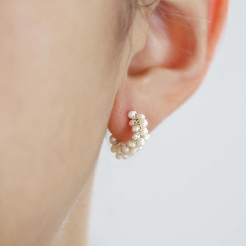Pearl Stud Earrings image