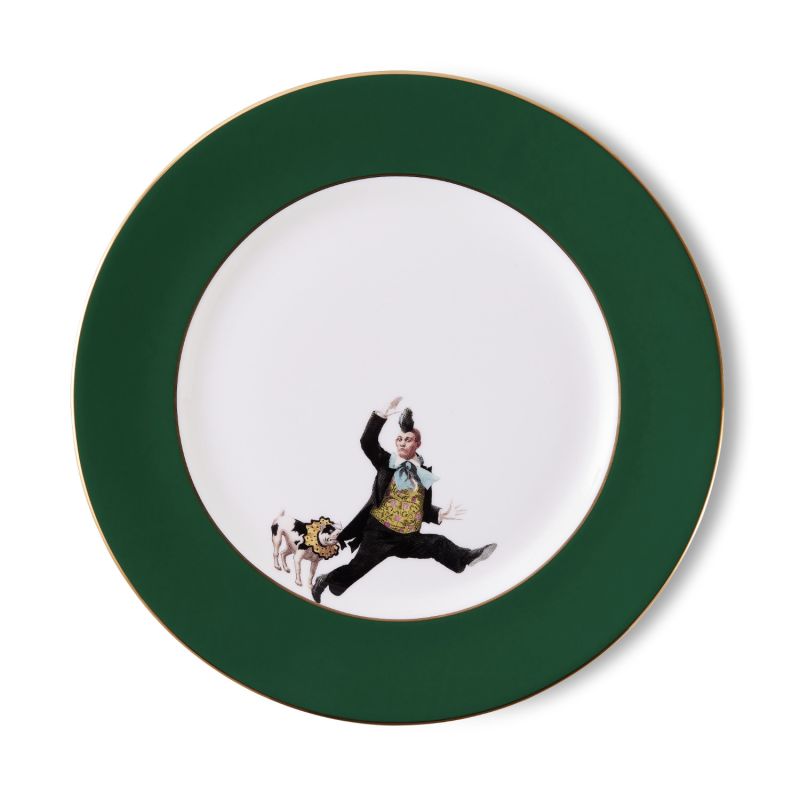 Alphonso Forest Green Dinner Plate image