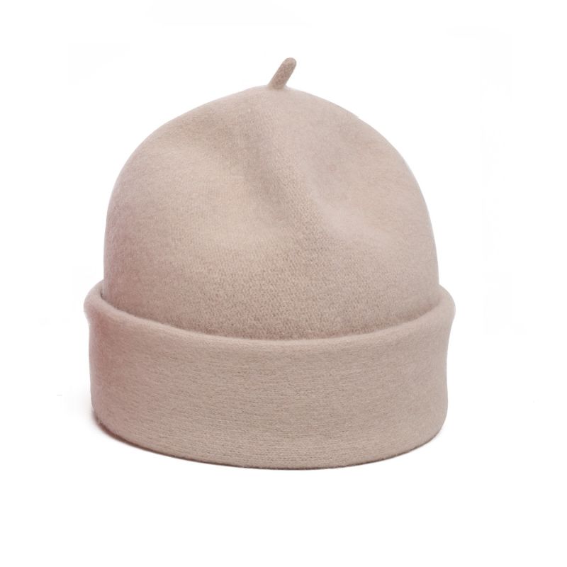 Womens Wool Beanie Hat image