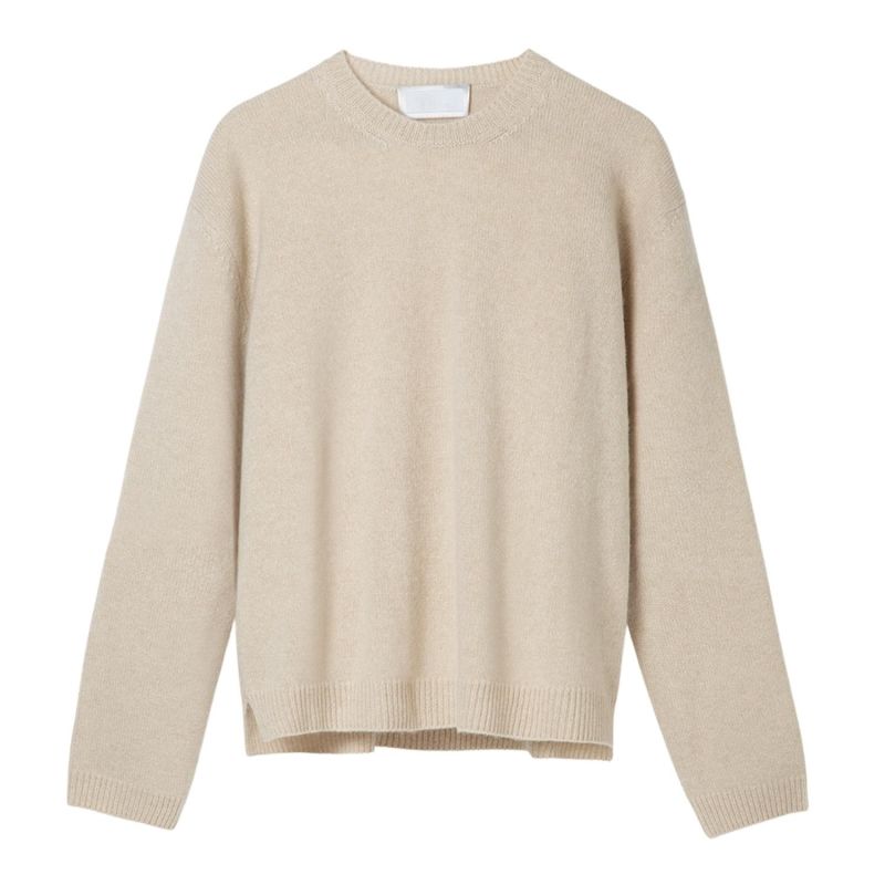 The Cosmopolitan Cashmere Sweater — Natural Beige image