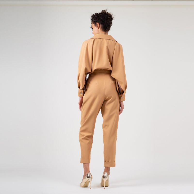 Camel Maxi Jumpsuit image