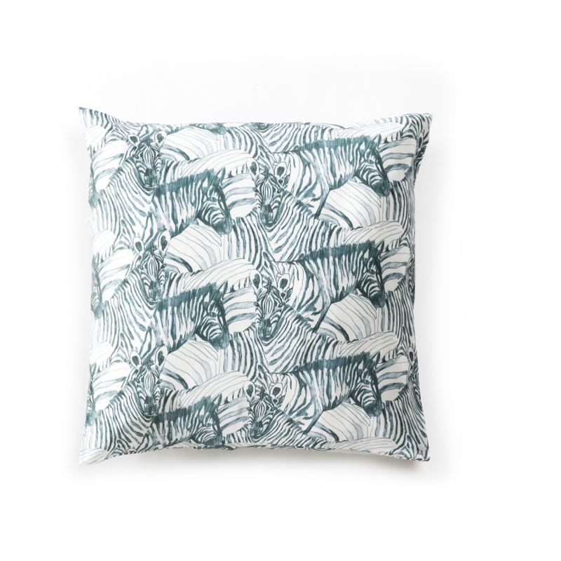 Zebra Silk Square Pillow Case image