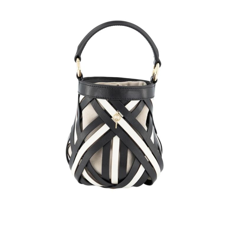 Olina Crossbody - Black & White image