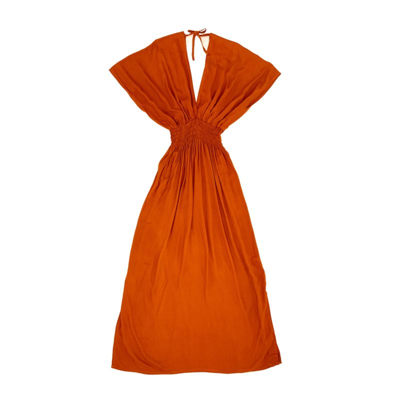 Olivia Maxi Dress In Terracotta image