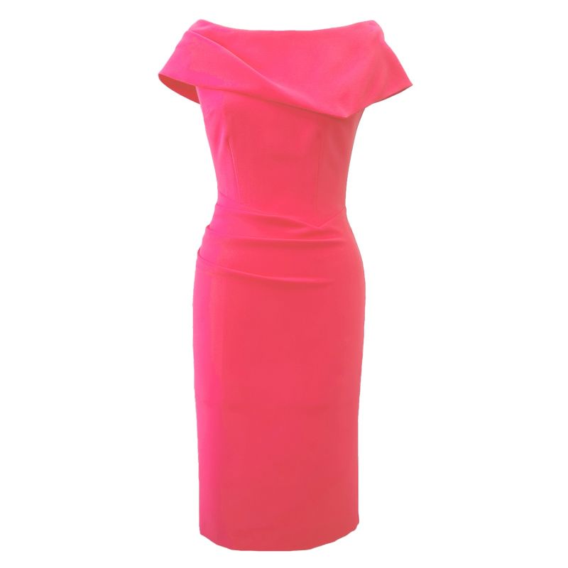 Olympia Coral Pink Dress Mellaris Wolf & Badger