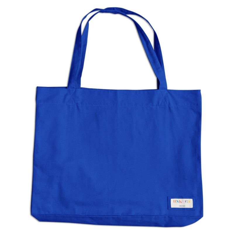 The 4001 Large Organic Tote Bag - Ultra Blue image