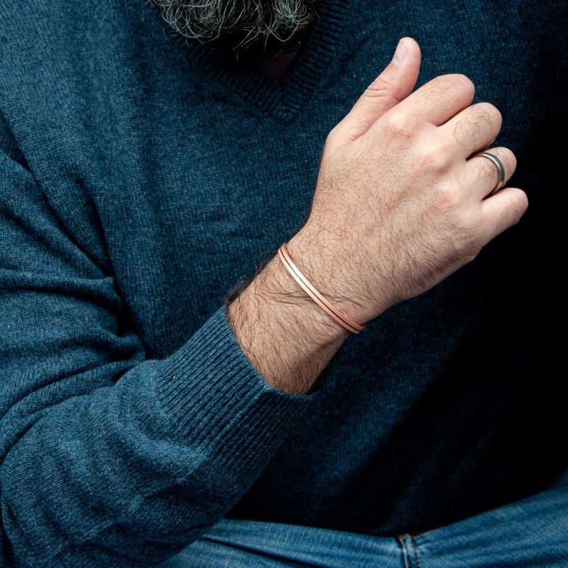Solid copper cuff bracelet new arrivals