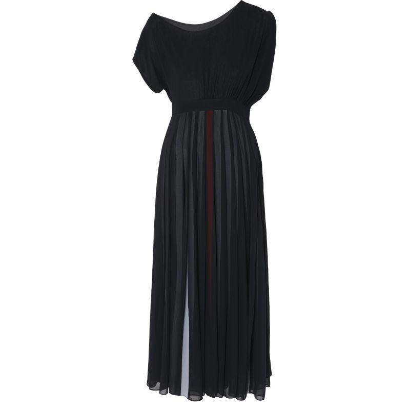 Off Shoulder Panelled Dress image