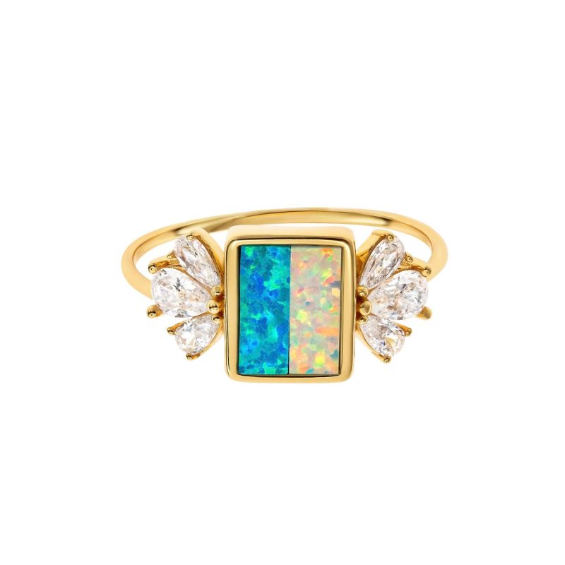 Opal Ombre Empress Ring image