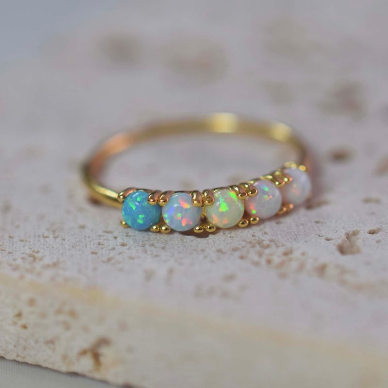 Opal Ombre Quinn Ring image