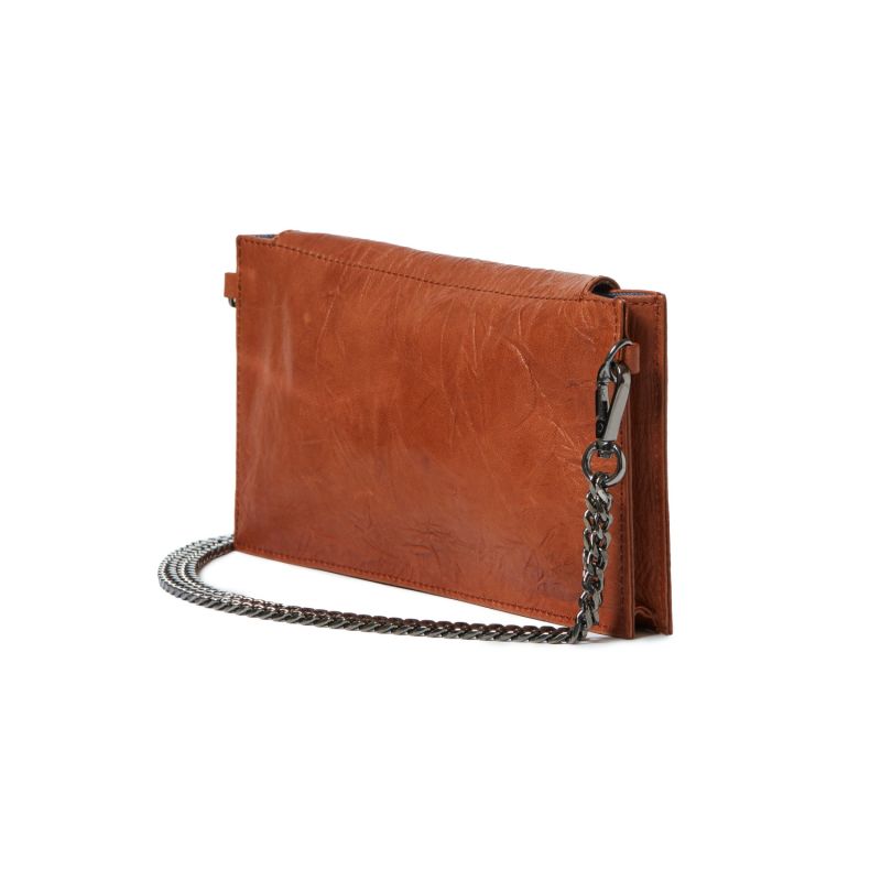 Crossbody Hip Shoulderbag Happy In Brown image