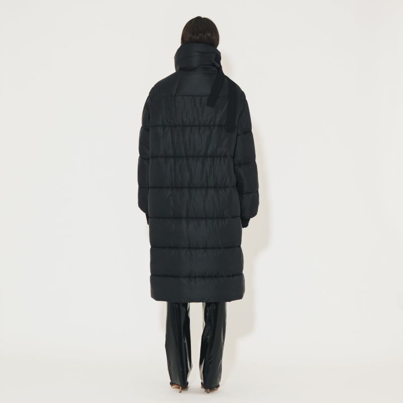 Oregon Black Long Down Jacket image