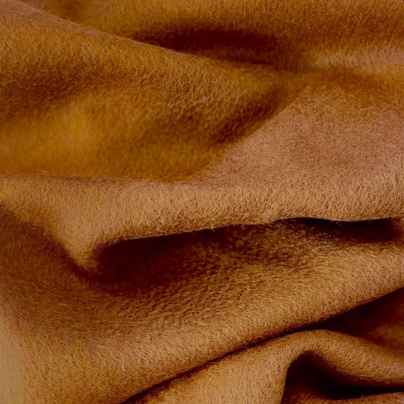 Organic Cashmere Scarf - Caramel Tan image