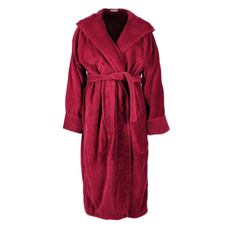 Organic Cotton Hooded Robe Men's Chilli Pasithea Sleep Wolf & Badger