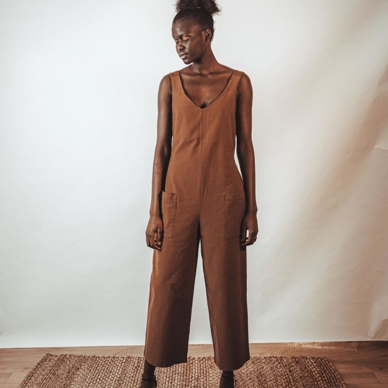 Organic Cotton Twill Jumpsuit image