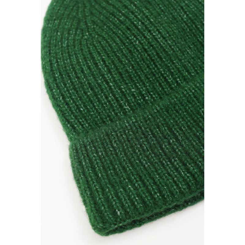 Origin Ribbed Beanie - Flecked Green image