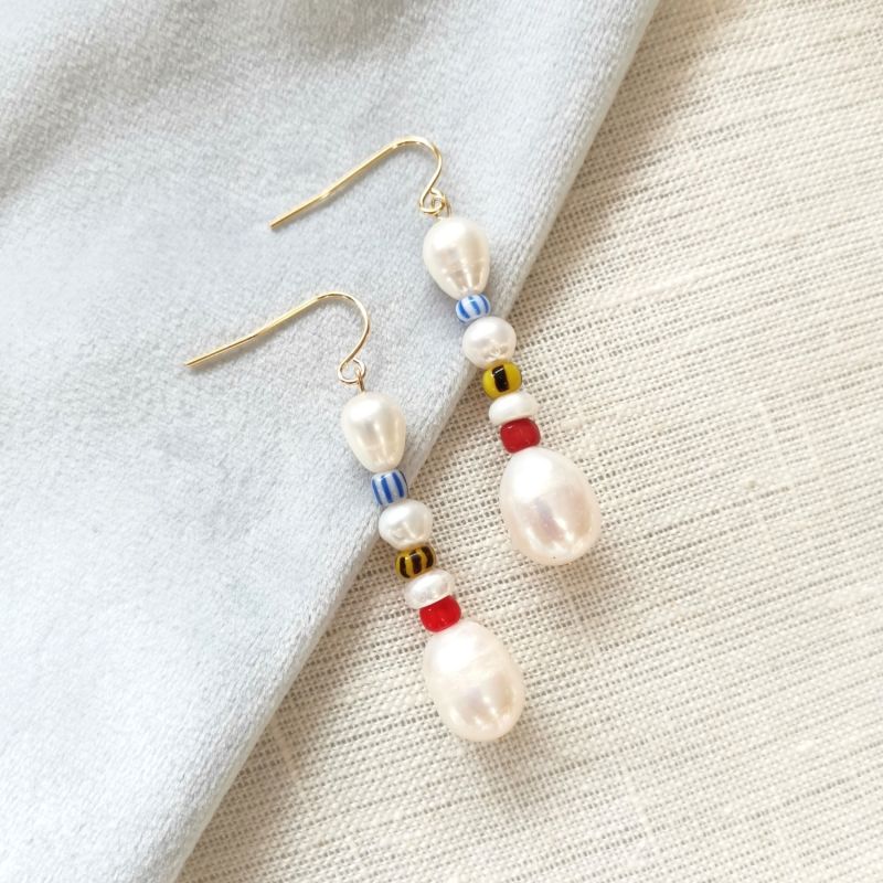 Off The Hook Pearl Earrings image