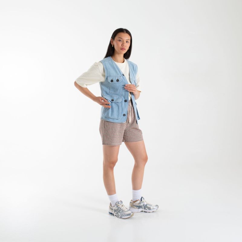 Otis Light Blue Denim Utility Vest image