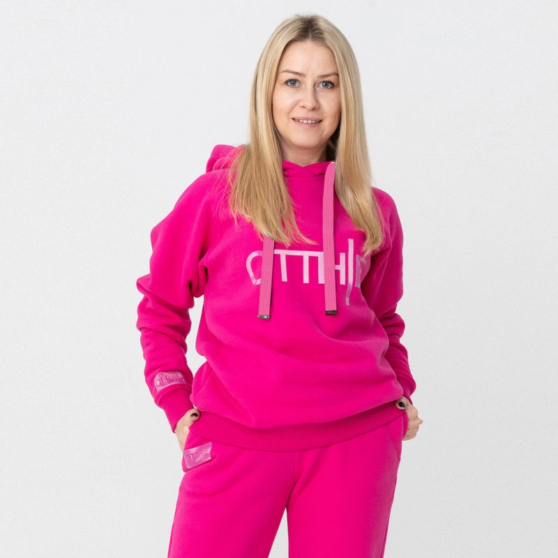 Otthie Hoodie Sweatshirt Pink image