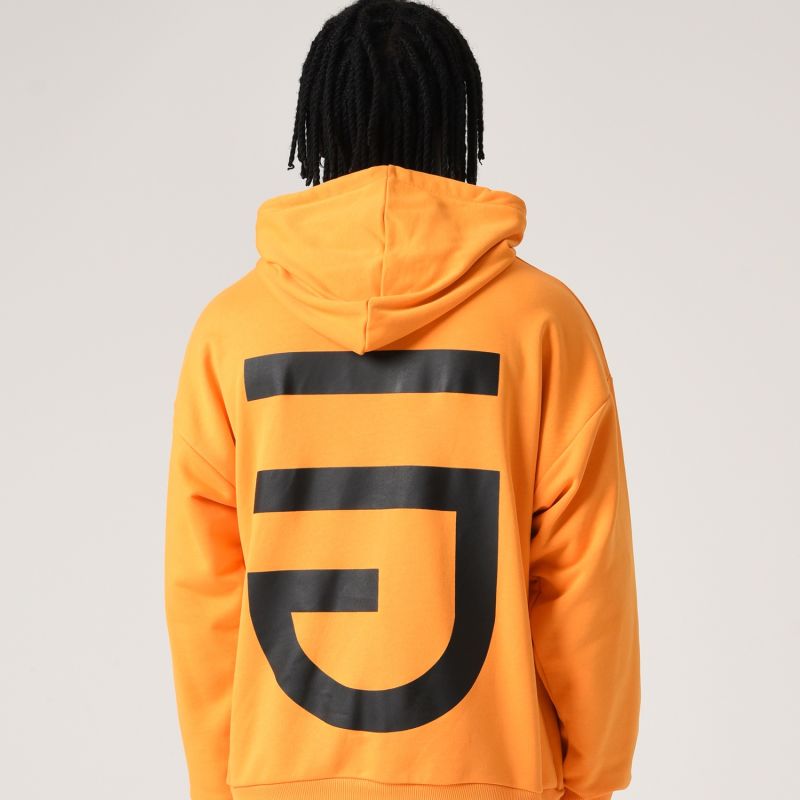 Oversized Hoodie Flame Orange image