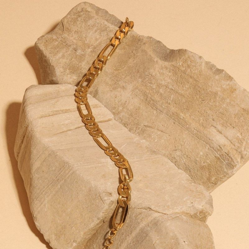 Mesa Figaro Chain Bracelet - 18K Gold Vermeil image