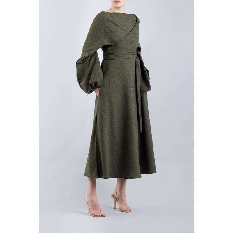 Crawford Green Midi Dress image