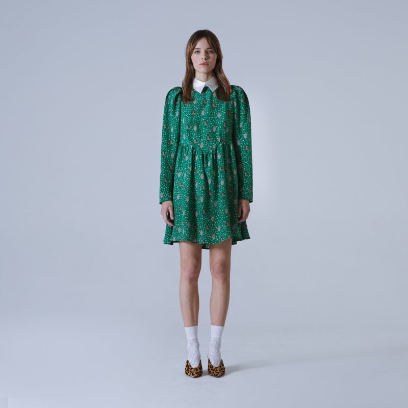 Oxford Silk Floral Dress - Limited Edition image