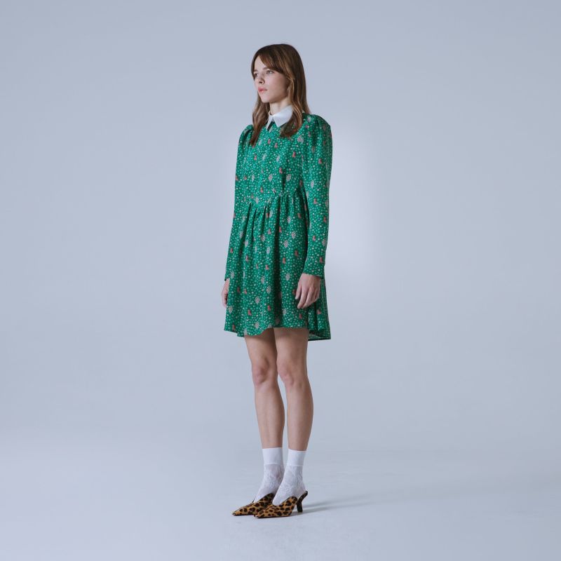 Oxford Silk Floral Dress - Limited Edition image