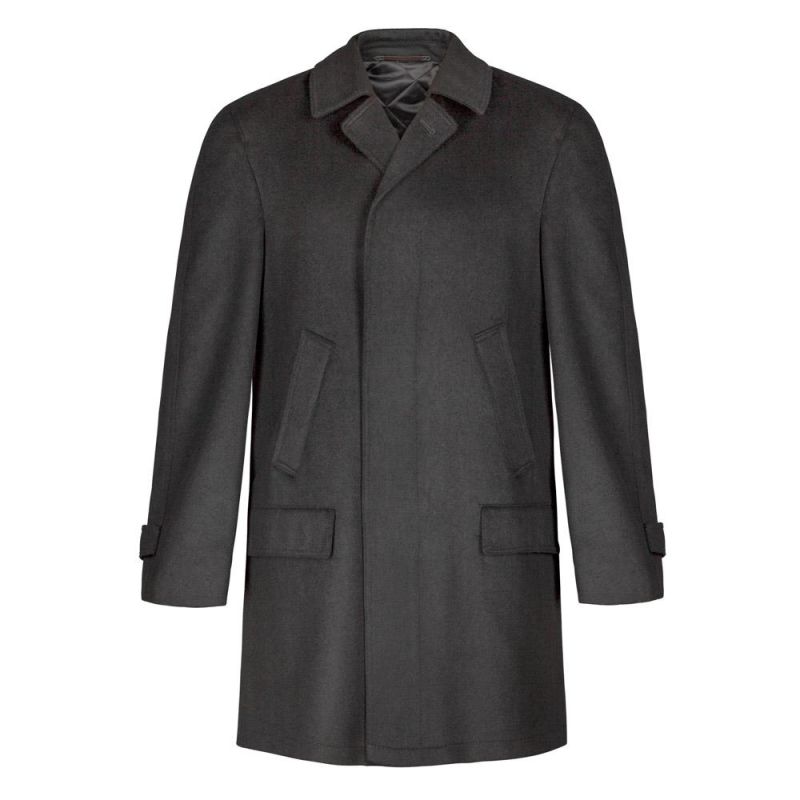 Men's Loden Car Coat with half-Raglan Sleeve image