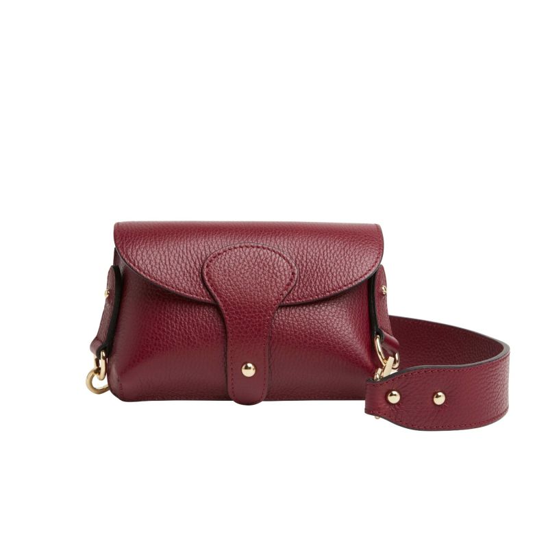 Luca Small Crossbody Bag Burgundy image