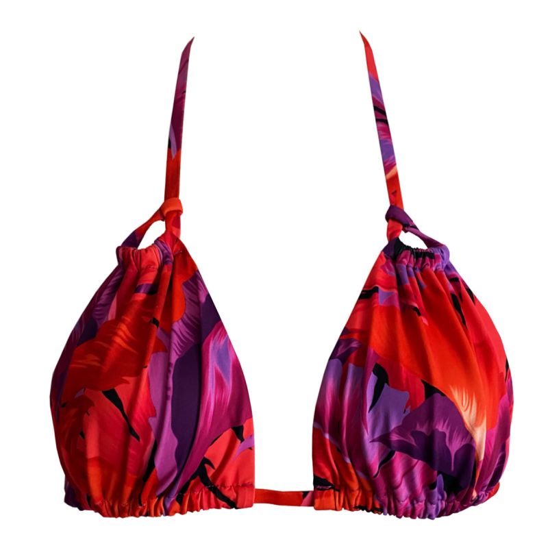 Palm Print Melissa Triangle Bikini Top | We Are We Wear | Wolf & Badger