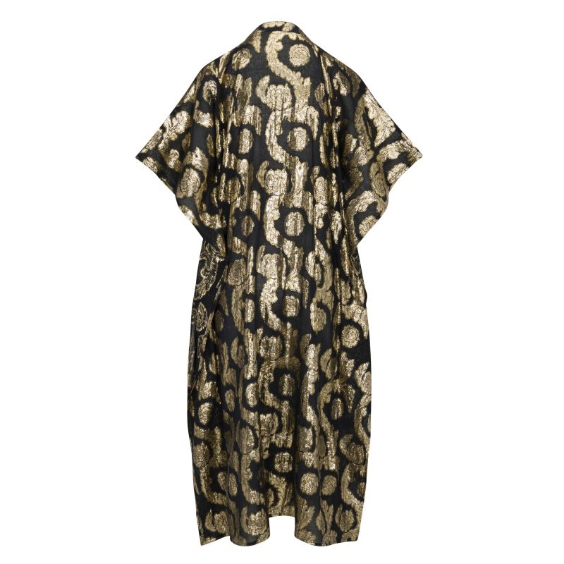 Palm Springs Caftan Maxi Dress - Black image