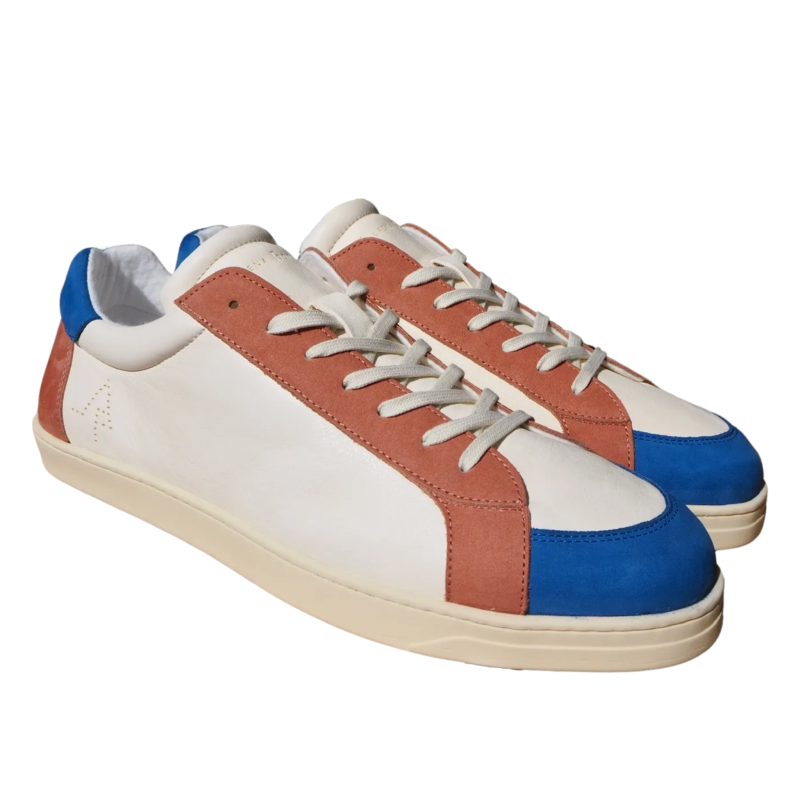 PALOMA- Ocean Sunset Vegetable Tanned Chrome-Free Leather Sneaker  - White image